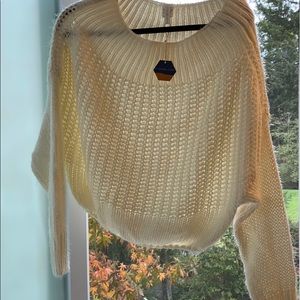 Cozy chunky crop sweater